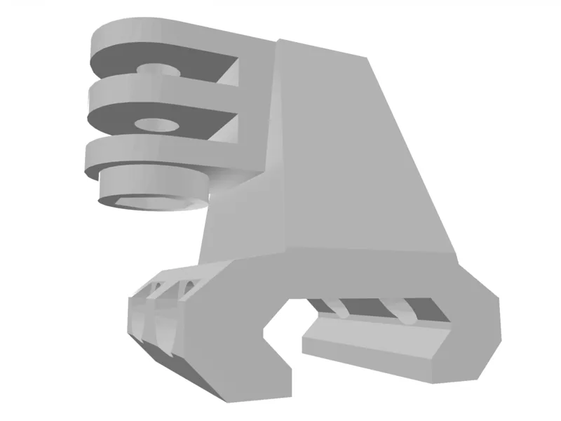 Action Camera Picatinny Mount 