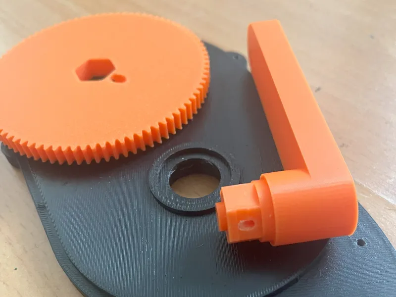 Kurbelschaft V2 Handbetriebene Luftschutzsirene