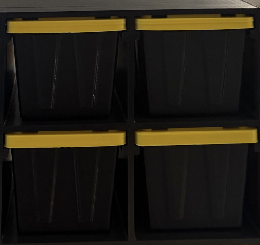Miniatura 2 do modelo 3D Mini Tote Storage Rack