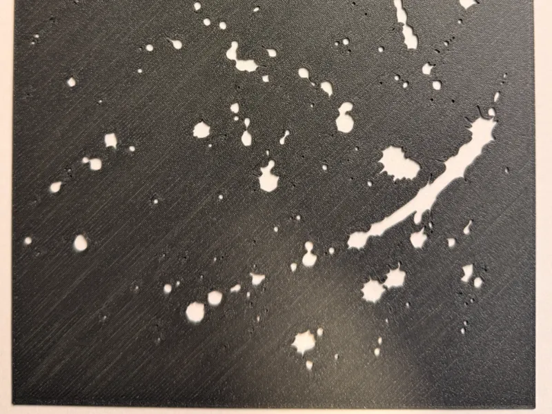 Farbspritzer / Slash Dots - Airbrush Schablone