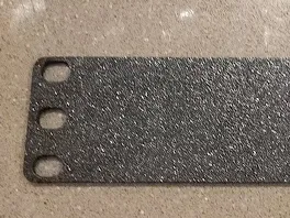 10 Inch Rack - 1U Blanking Plate 42mm height
