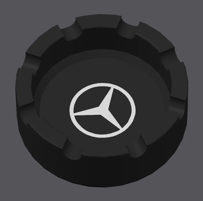 Mercedes Ashtray 