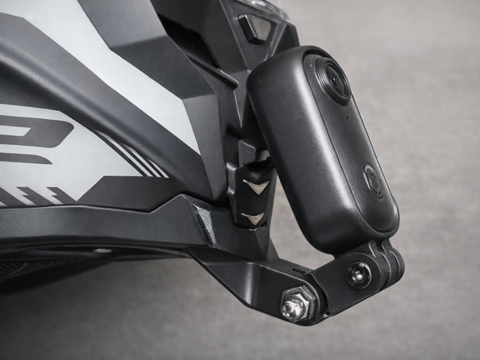 LS2 Challenger II Chin Mount + Extension
