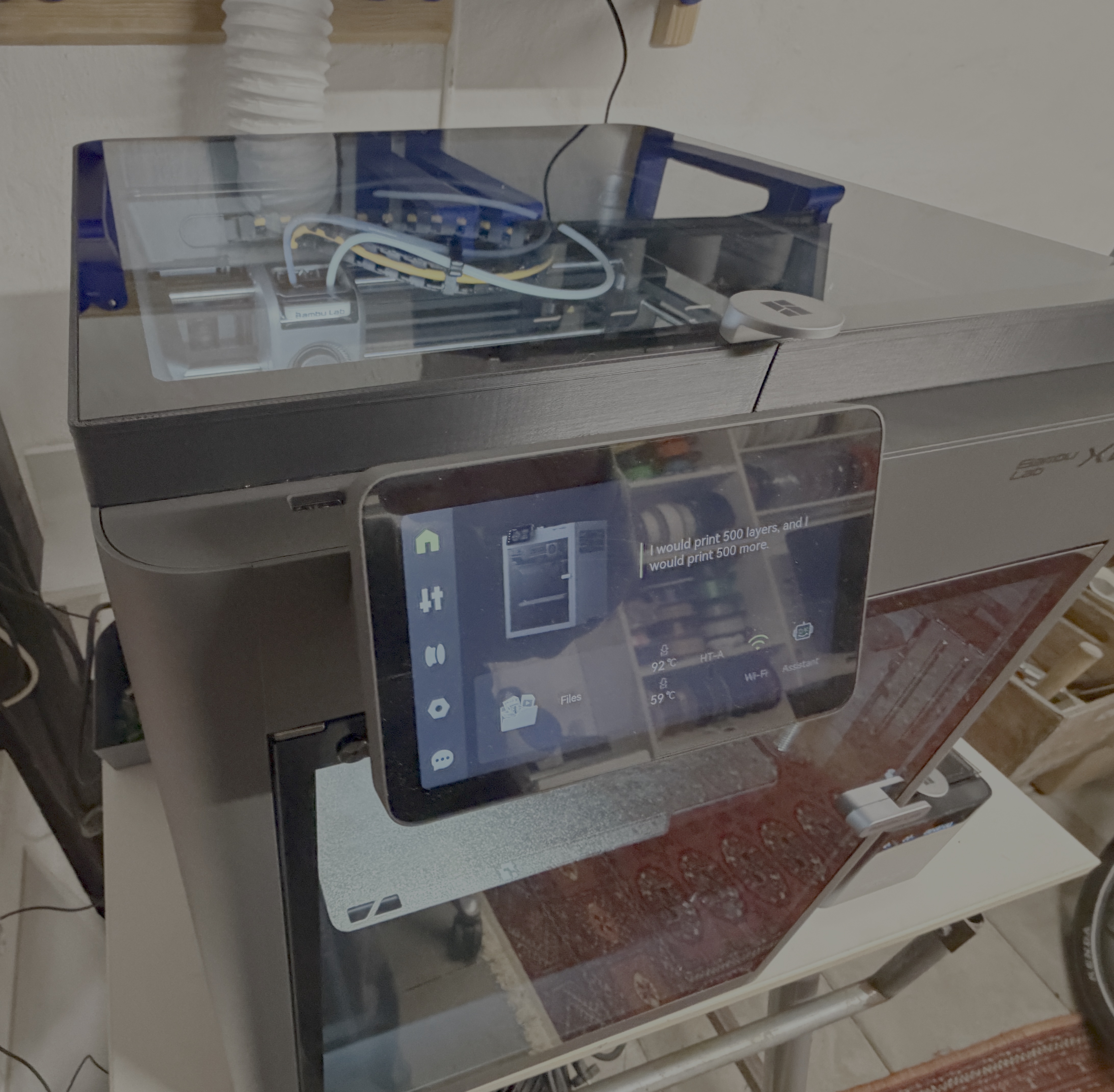 Miniatura 2 do modelo 3D X2D增高架20mm高度