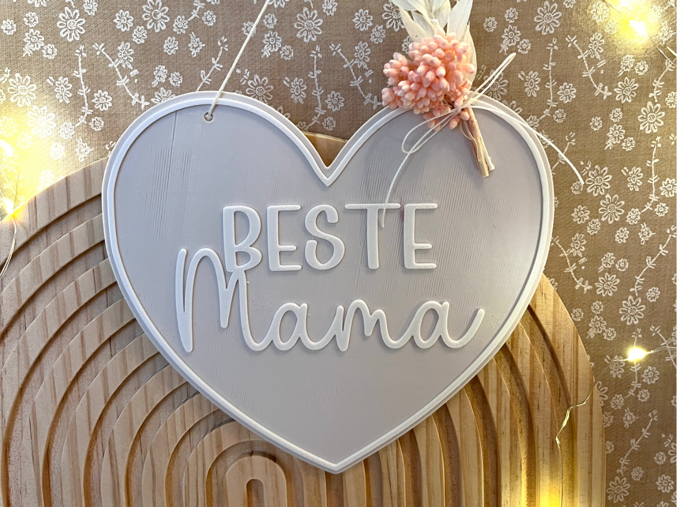 Herzschild Beste Mama