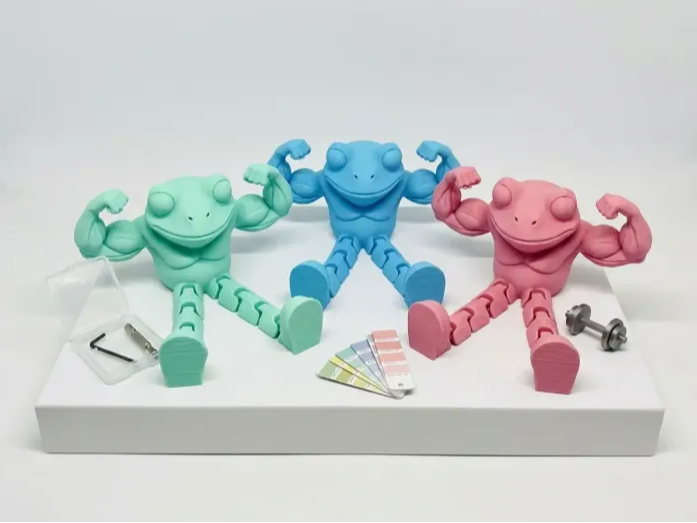 muscular frog Articulated