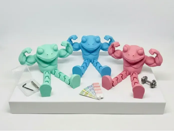 muscular frog Articulated