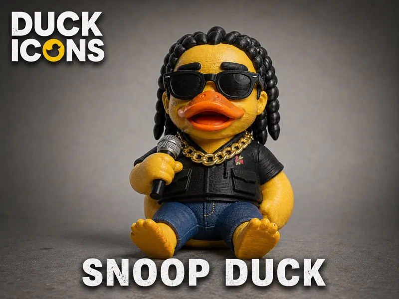 Snoop Duck – Collectible Rubber Duck