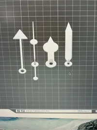 Lancette con modificatore negativo per vari meccanismi