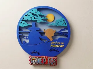 Imagen de One Piece - Cuadro de pared (sin AMS)