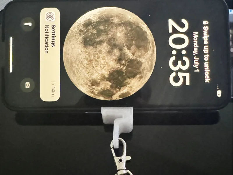 Keychain bottle opener smartphone holder