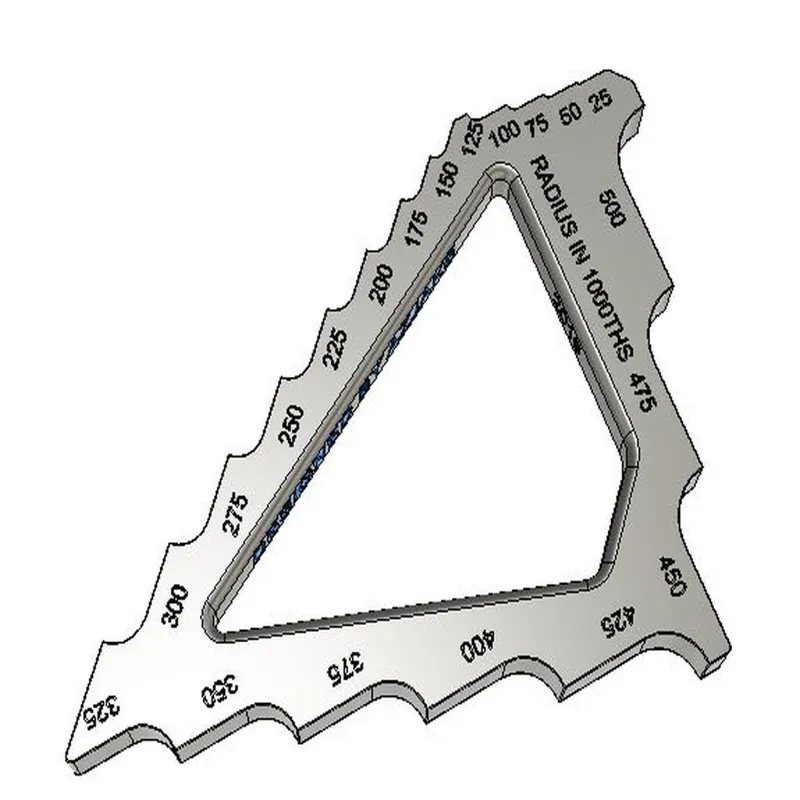 Radius gauge