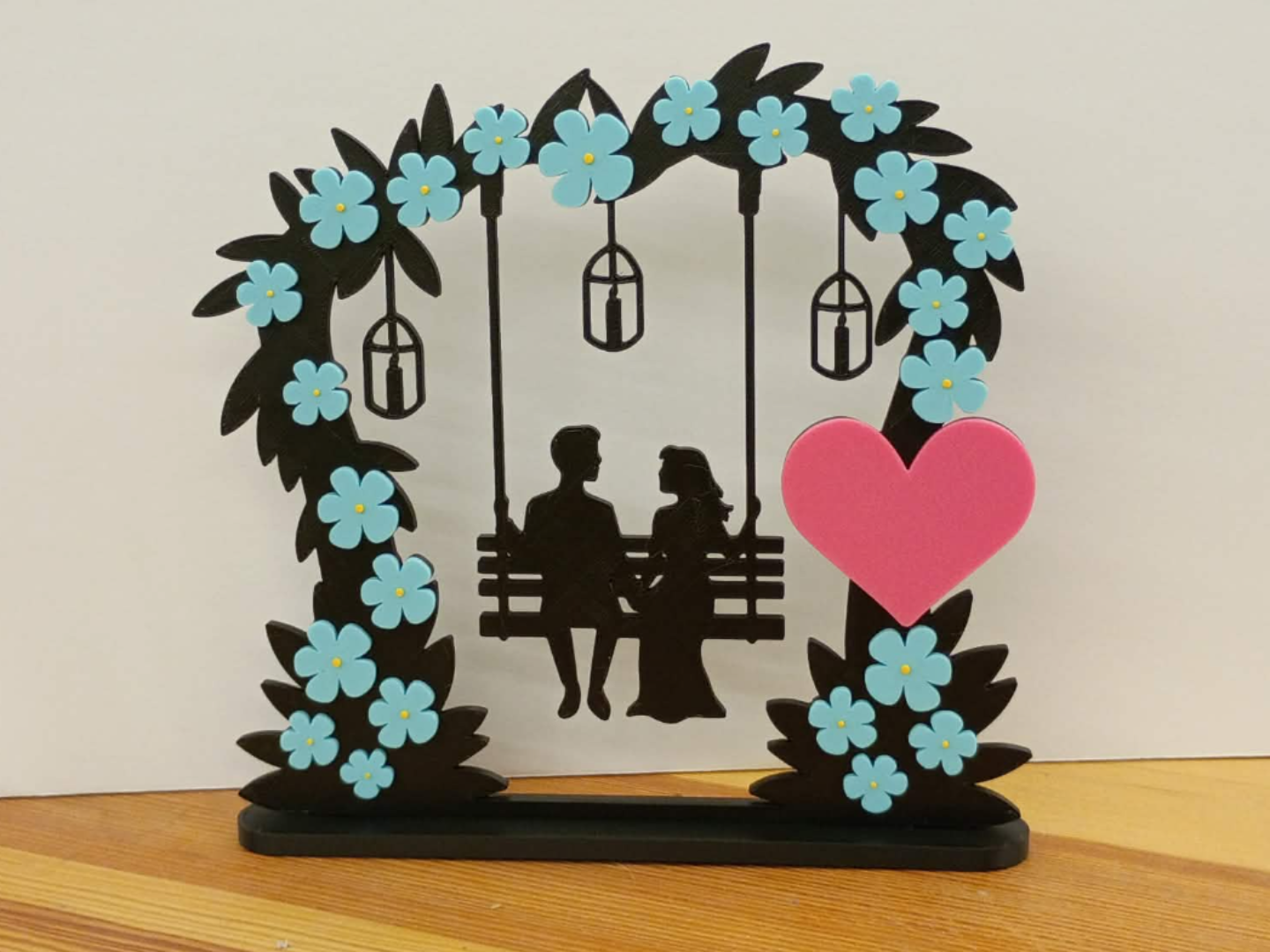 Under the Garden Arch – Valentine Display