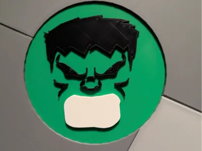 Hulk 2 Player Barcade insert