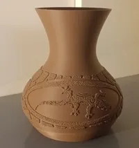 Vase lézard style maori — photo 1