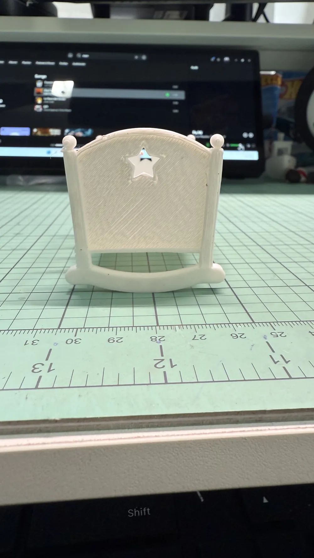 Mini star rocking crib by Rafa-Elchingon MakerWorld: Download Free 3D ...