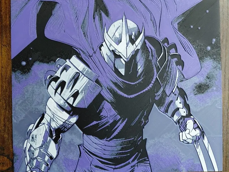 Shredder TMNT hueforge