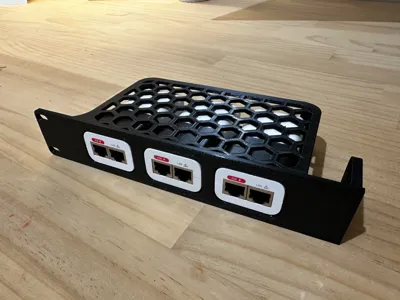Unifi POE af injector x3 Modular Rack Mount