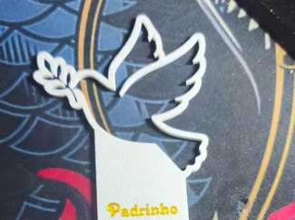 First Communion keepsake bookmark
