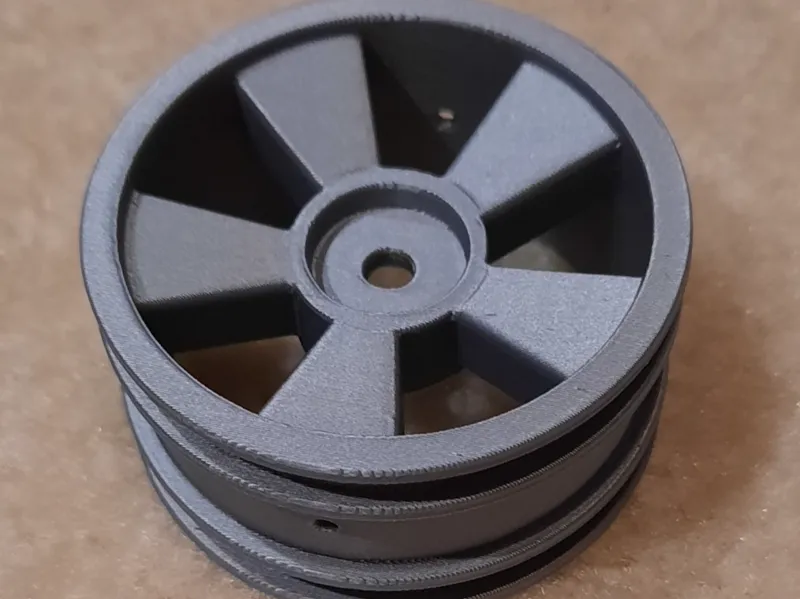 Parametric RC car wheel
