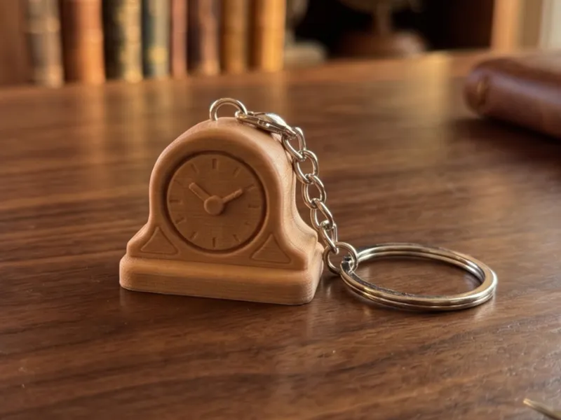 Miniature Clock Keychain / Figurine