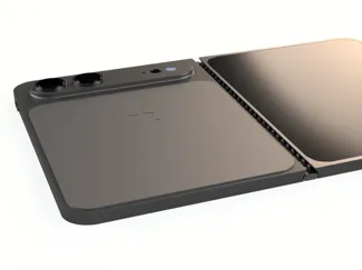 iPhone Fold Mockup (separated parts)