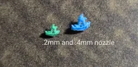 NEW, .4mm nozzle, not as small, but still small