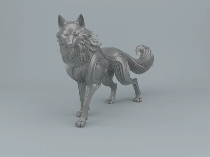 Abstract Wolf