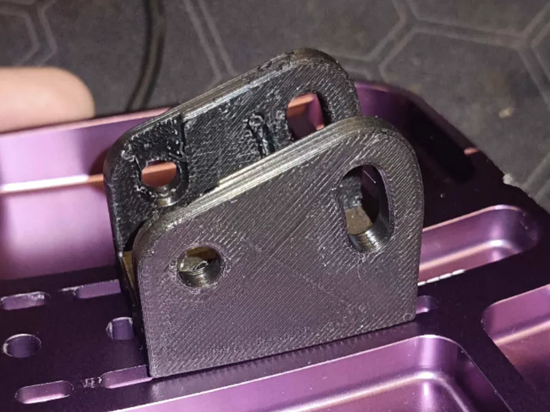 HRS face plate holder for SImucube Ultimate pedal