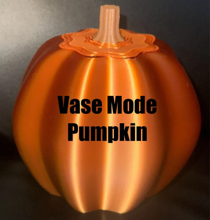 Vase Mode Pumpkin Top/Lid