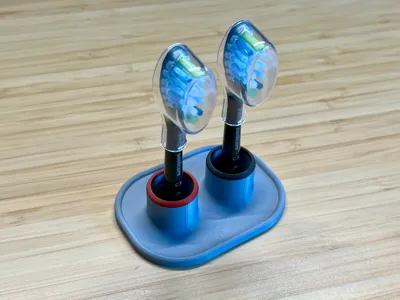 Sonicare brush head holder