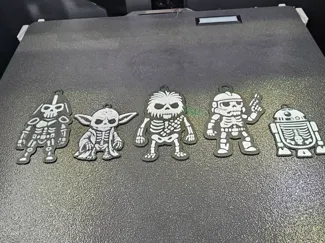 skeleton troops from the Wars of the stars