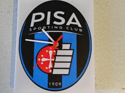Pisa football clock