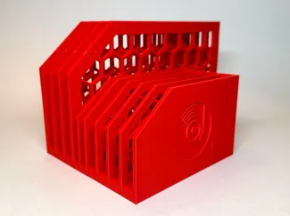 Modular Vinyl Record and CD Holder