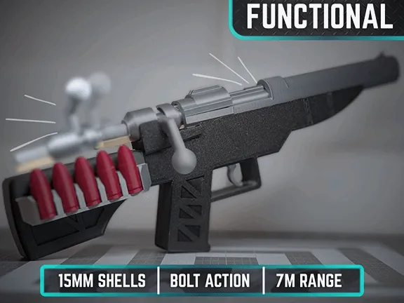 Bolt Action Rifle | Functional