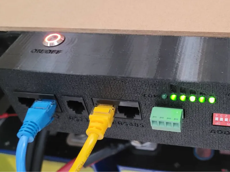 JK-BMS PB Com Board Cover Front-Mount