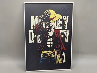 Monkey D Luffy - One Piece - HueForge