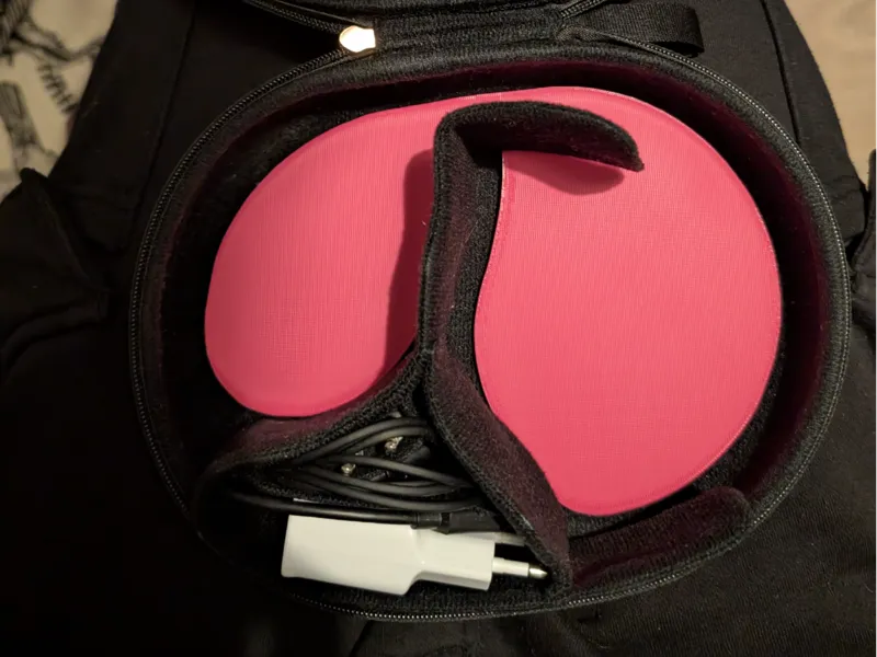 Case baseplate for Sony XM3 and XM4 headphones