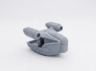 Razor-Crest Benchy (No Supports)