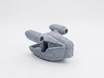 Razor-Crest Benchy (No Supports)