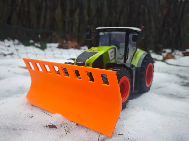 Schneeschild für RC Claas Axion 870 (Happy People)