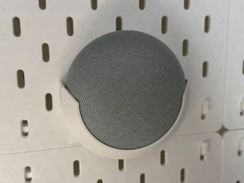 Google Home Mini & Nest Mini Mount for IKEA SKADIS