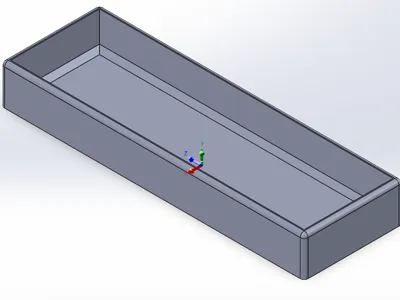 Huskey Box Drawer Organizer - 63.5mmx195mmx25mm