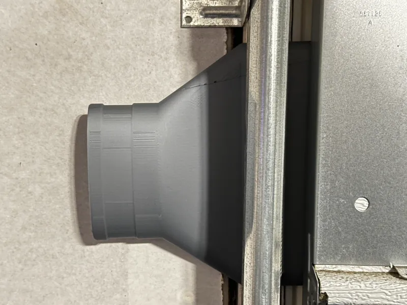 vent hose adapter for garage gaps