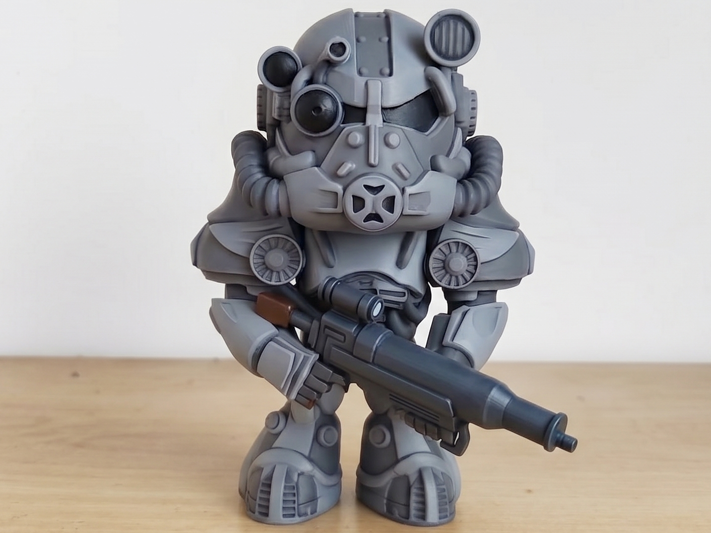 "Fallout" Power Armour Inspired Chibi Figurine