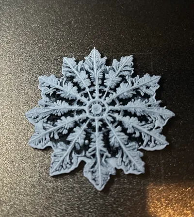 Snowflake-1 by SwampDonky.3D.Designs MakerWorld: Download Free 3D Models