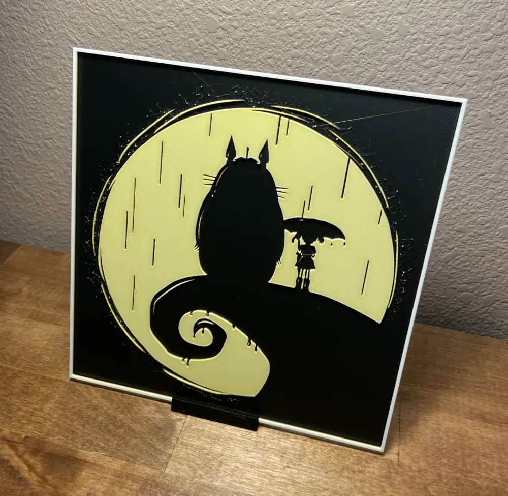 Hueforge - Studio Ghibli - Totoro Moon