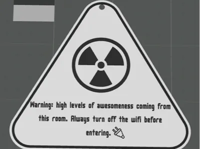 Funny Awesomeness Sign