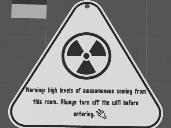 Funny Awesomeness Sign
