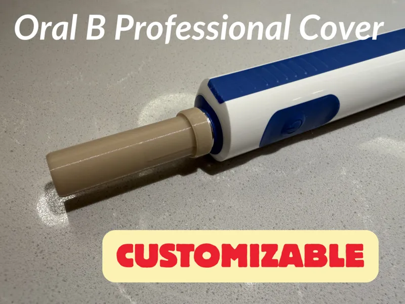 Oral-B Professional Cover - Customizable Fit